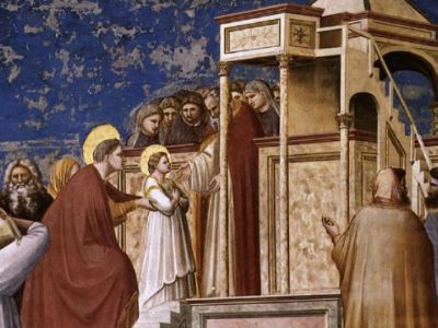 La presentación de María en el&nbsp;templo