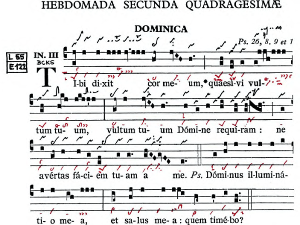 La Santa Misa desde el canto gregoriano 08 – II domingo de&nbsp;Cuaresma
