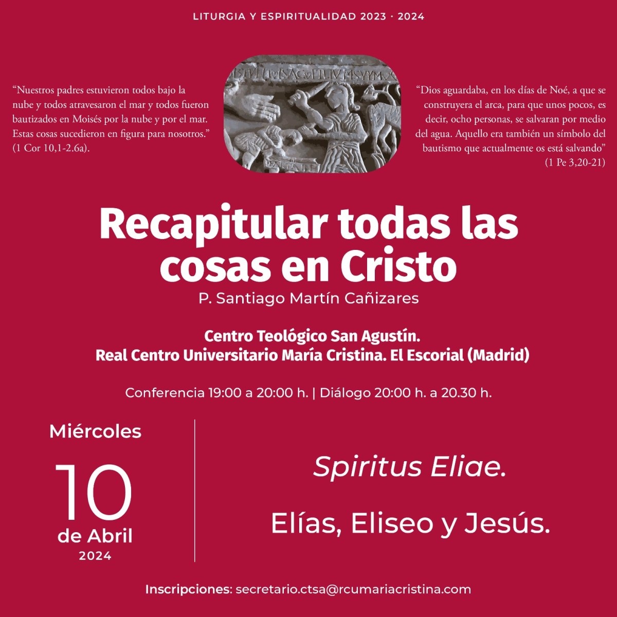 Spiritus Eliae. Elías, Eliseo y&nbsp;Jesús