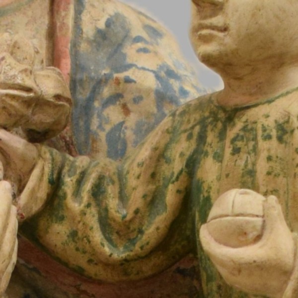 Imágenes de la Virgen y el niño con&nbsp;fruto